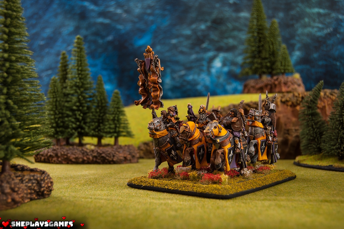 Warhammer - Questing Knights - Bretonnia - 6th edition - Miniature - Painting - Freehand - Oldhammer - Middlehammer