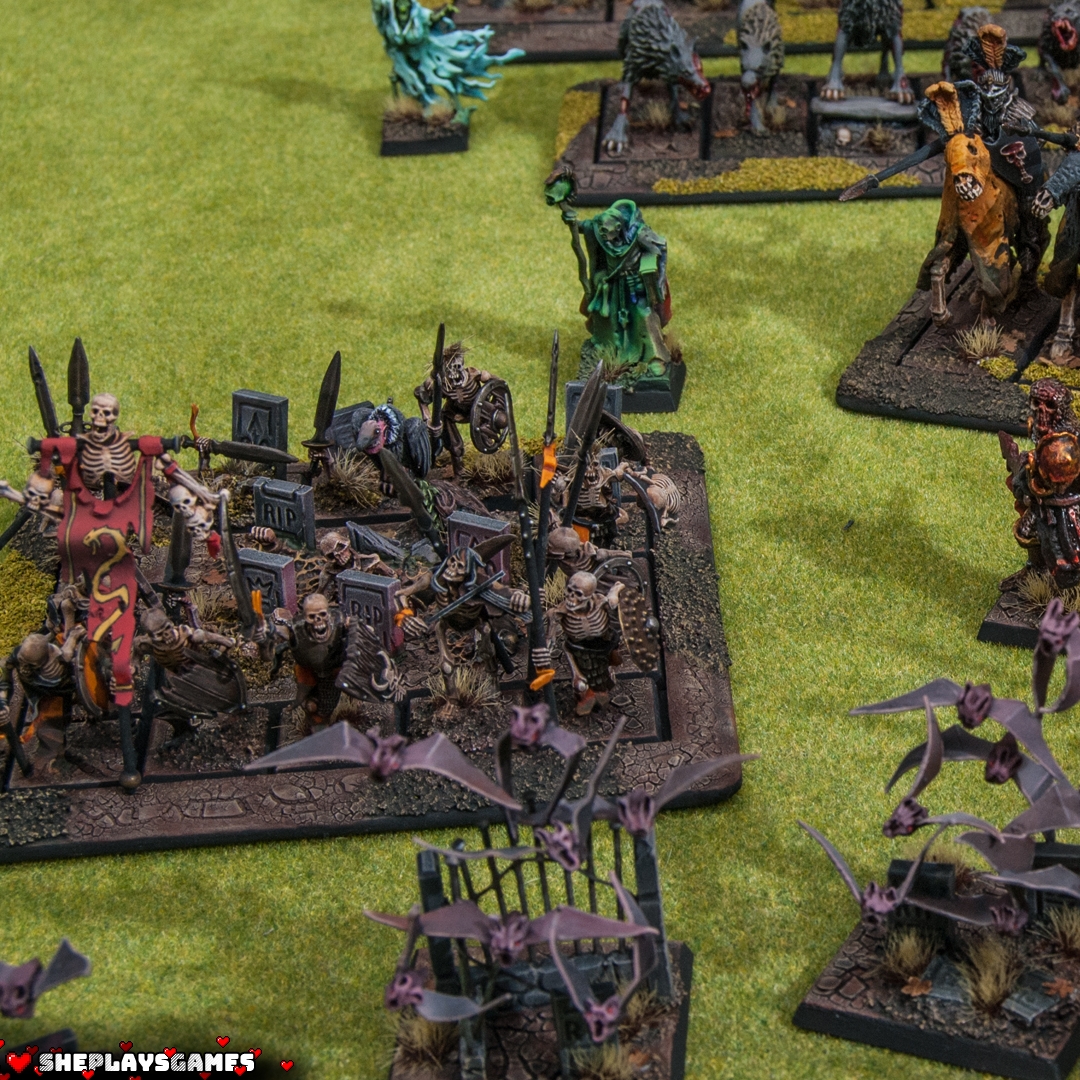 Left side of the army panoramic photo with Necromancer and Banshee