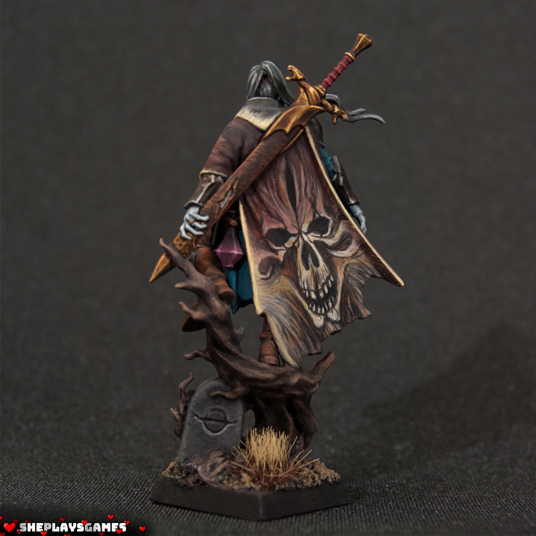Cado Ezechiar the Hollow King | Warhammer Age of Sigmar | Grand Alliance Death | Soulblight Gravelords | Warhammer the Old World | Vampire Counts |  Vampire Thrall | Warhammer 6th edition