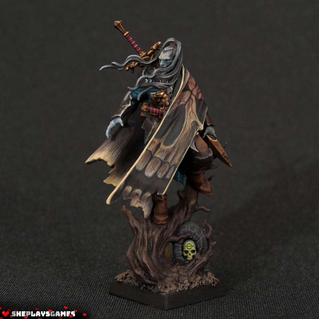 Cado Ezechiar the Hollow King | Warhammer Age of Sigmar | Grand Alliance Death | Soulblight Gravelords | Warhammer the Old World | Vampire Counts |  Vampire Thrall | Warhammer 6th edition