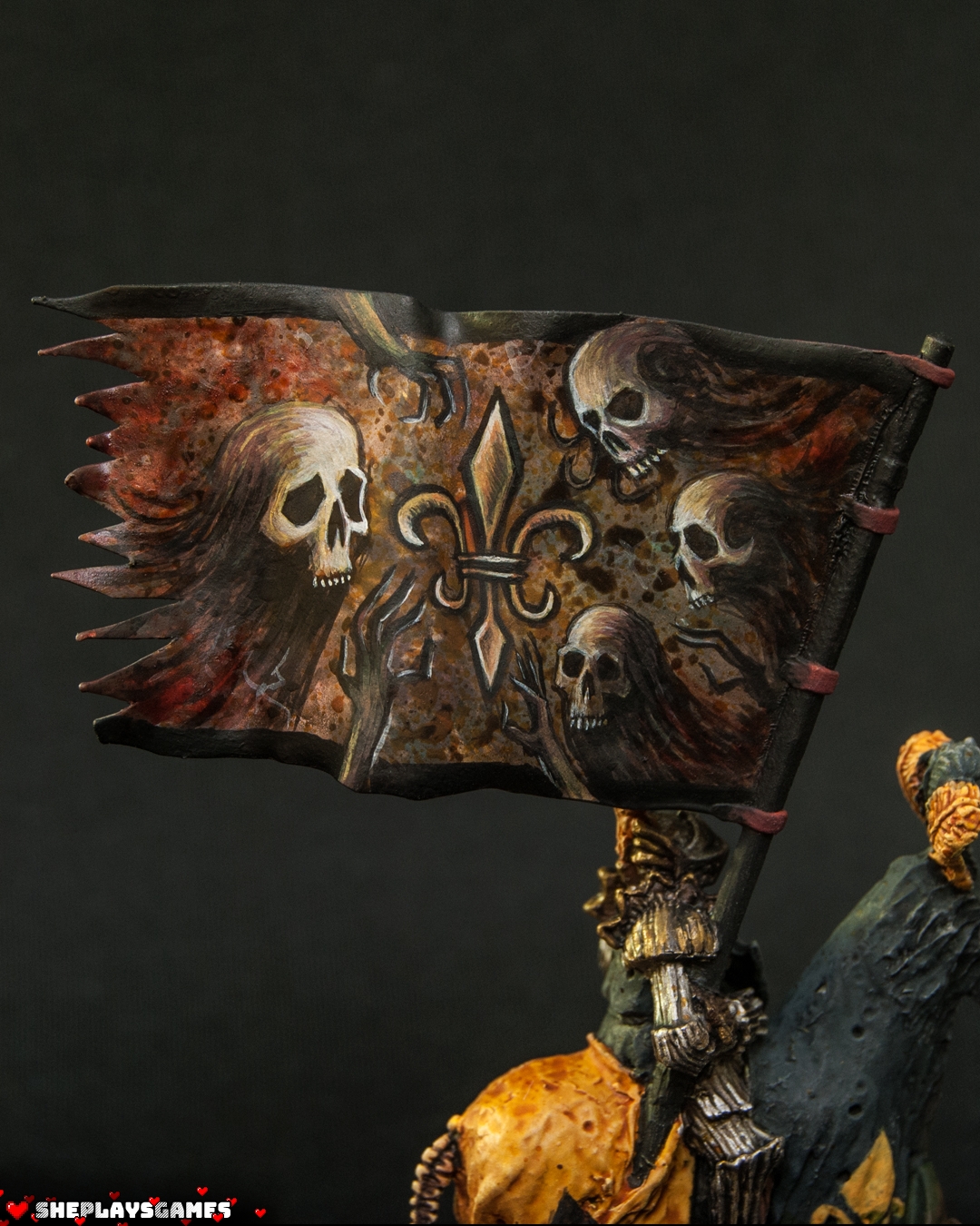 Vampire Counts | Black Knights | Mousillon | Warhammer 6th edition | Freehand