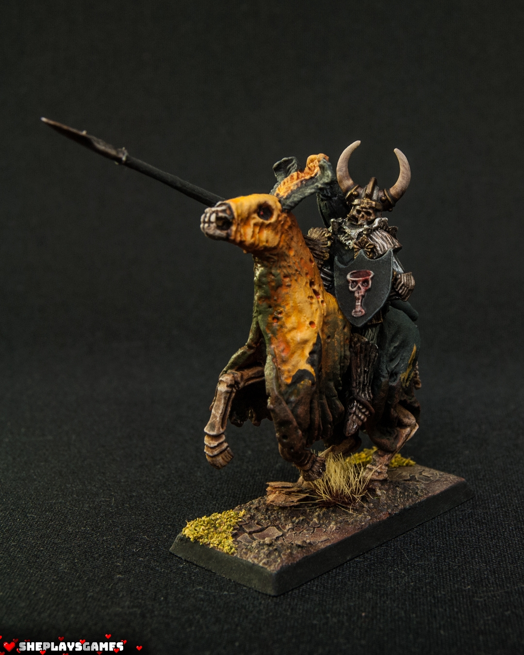 Vampire Counts | Black Knights | Mousillon | Warhammer 6th edition | Wight | Champion