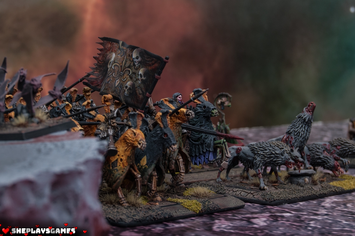 Vampire Counts | Black Knights | Mousillon | Warhammer 6th edition | Wargaming | Battle | Warhammer Game