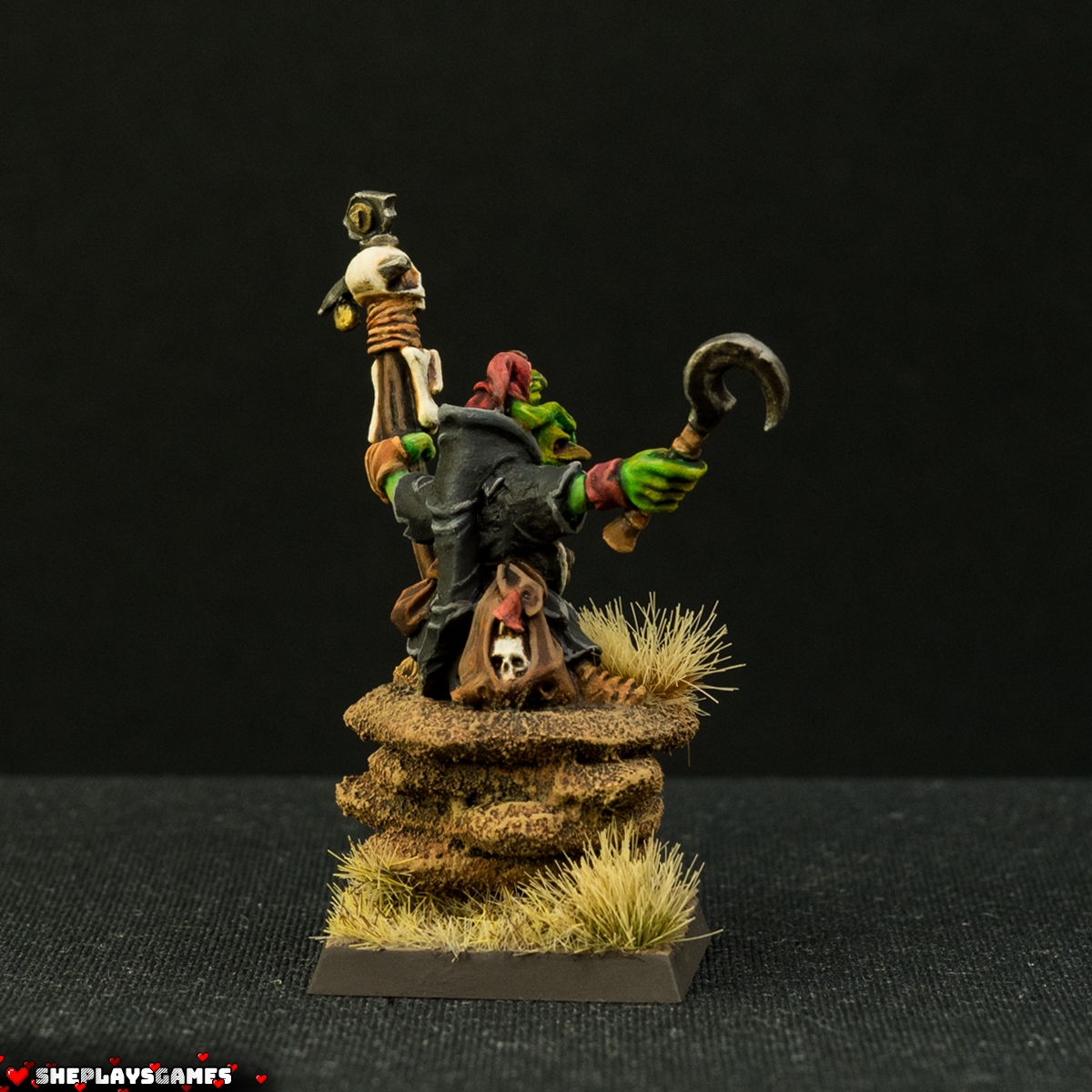 Orcs and Goblins | Goblin Shaman | Warhammer Fantasy | Greenskinz | Oldhammer Miniatures | Warhammer The Old World
