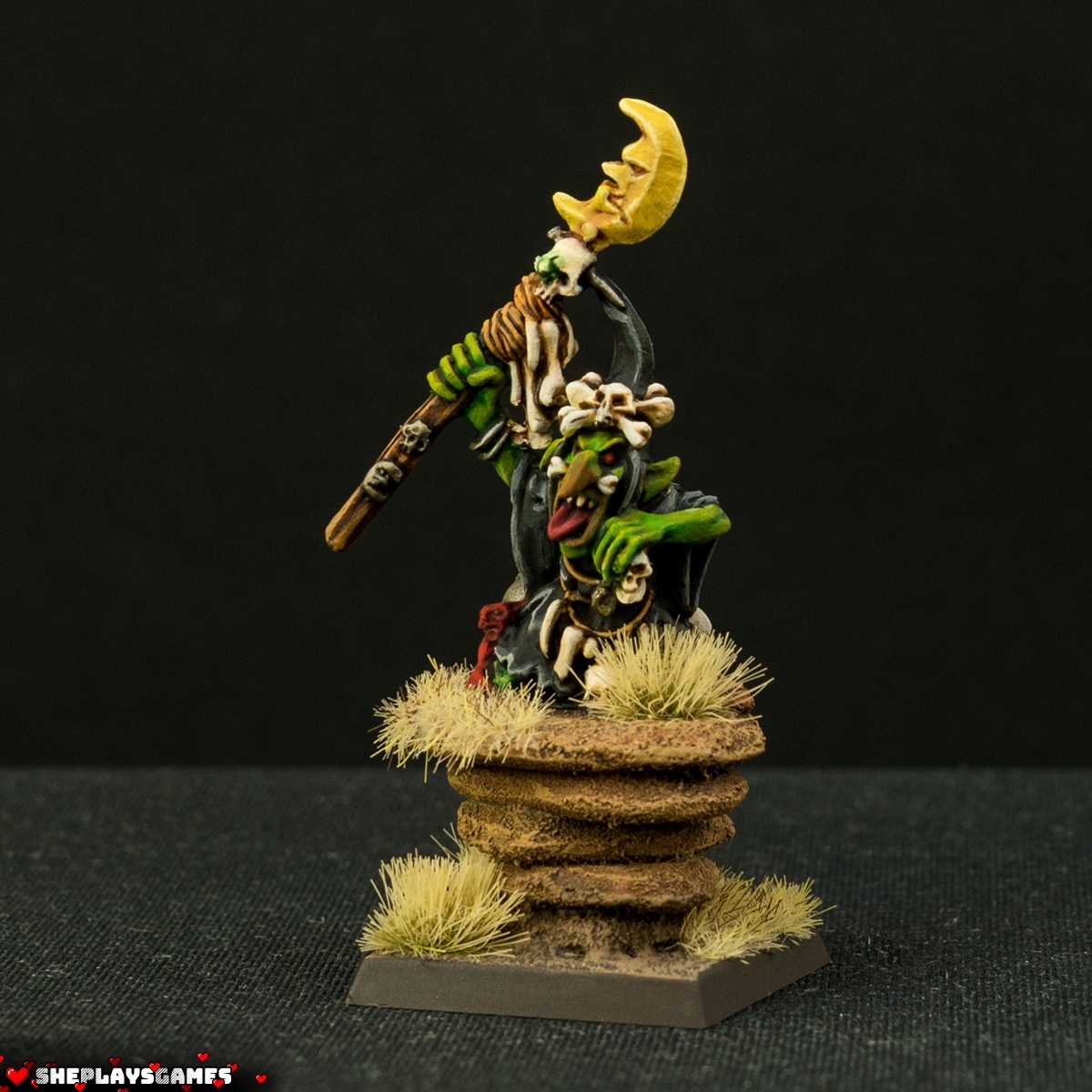 Orcs and Goblins | Goblin Shaman | Warhammer Fantasy | Greenskinz | Oldhammer Miniatures | Warhammer The Old World