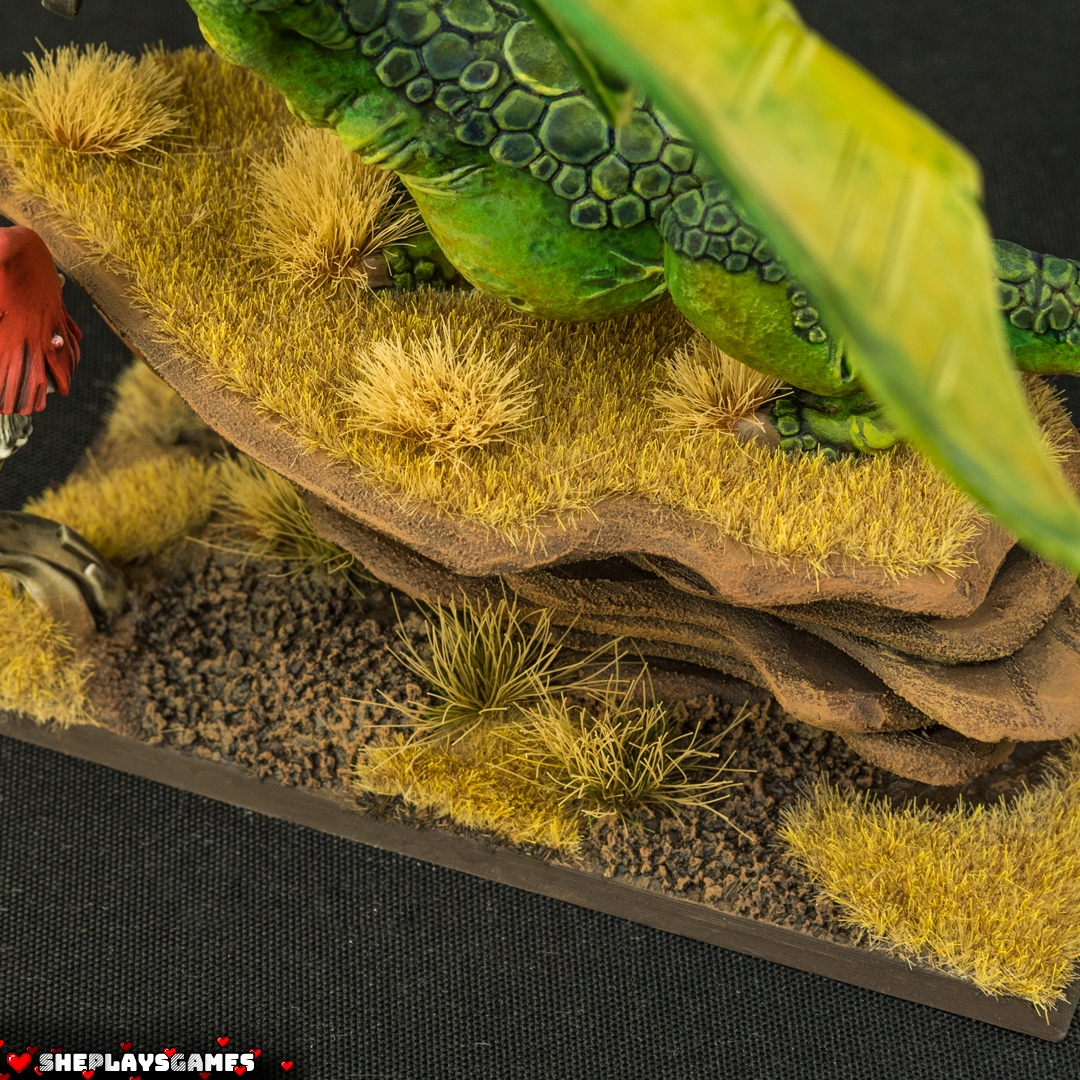 Orcs and Goblins | Orc Boss on Wyvern | Warhammer Fantasy | Greenskinz | Oldhammer Miniatures | Warhammer The Old World