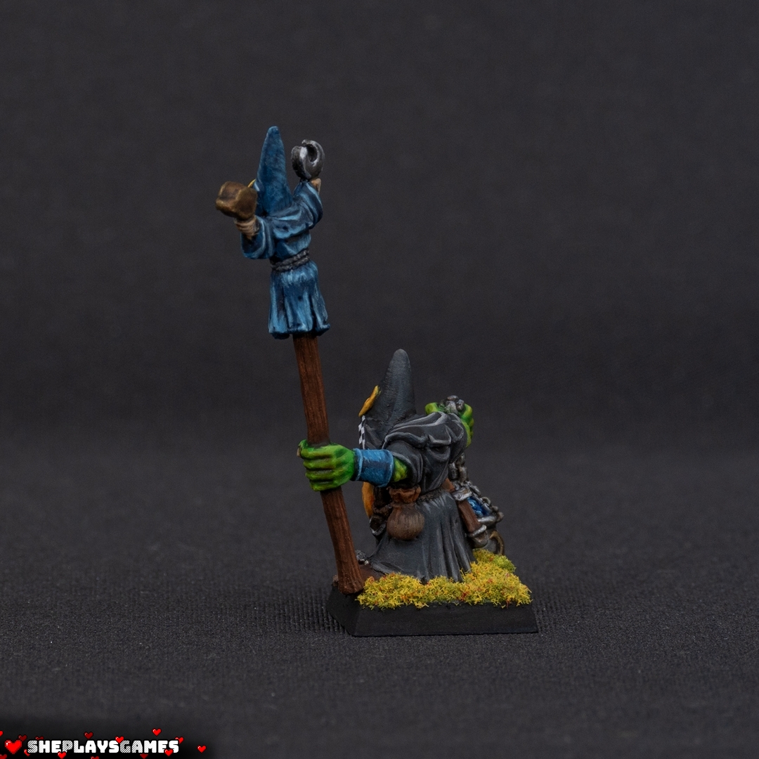 Orcs and Goblins | Night Goblin Shaman | Warhammer Fantasy | Greenskinz | Oldhammer Miniatures