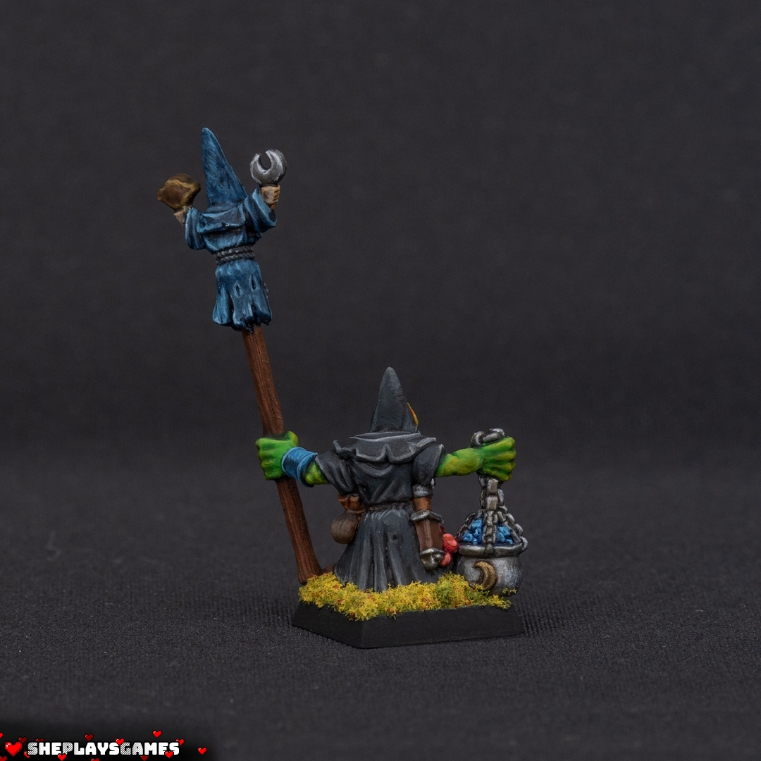 Orcs and Goblins | Night Goblin Shaman | Warhammer Fantasy | Greenskinz | Oldhammer Miniatures
