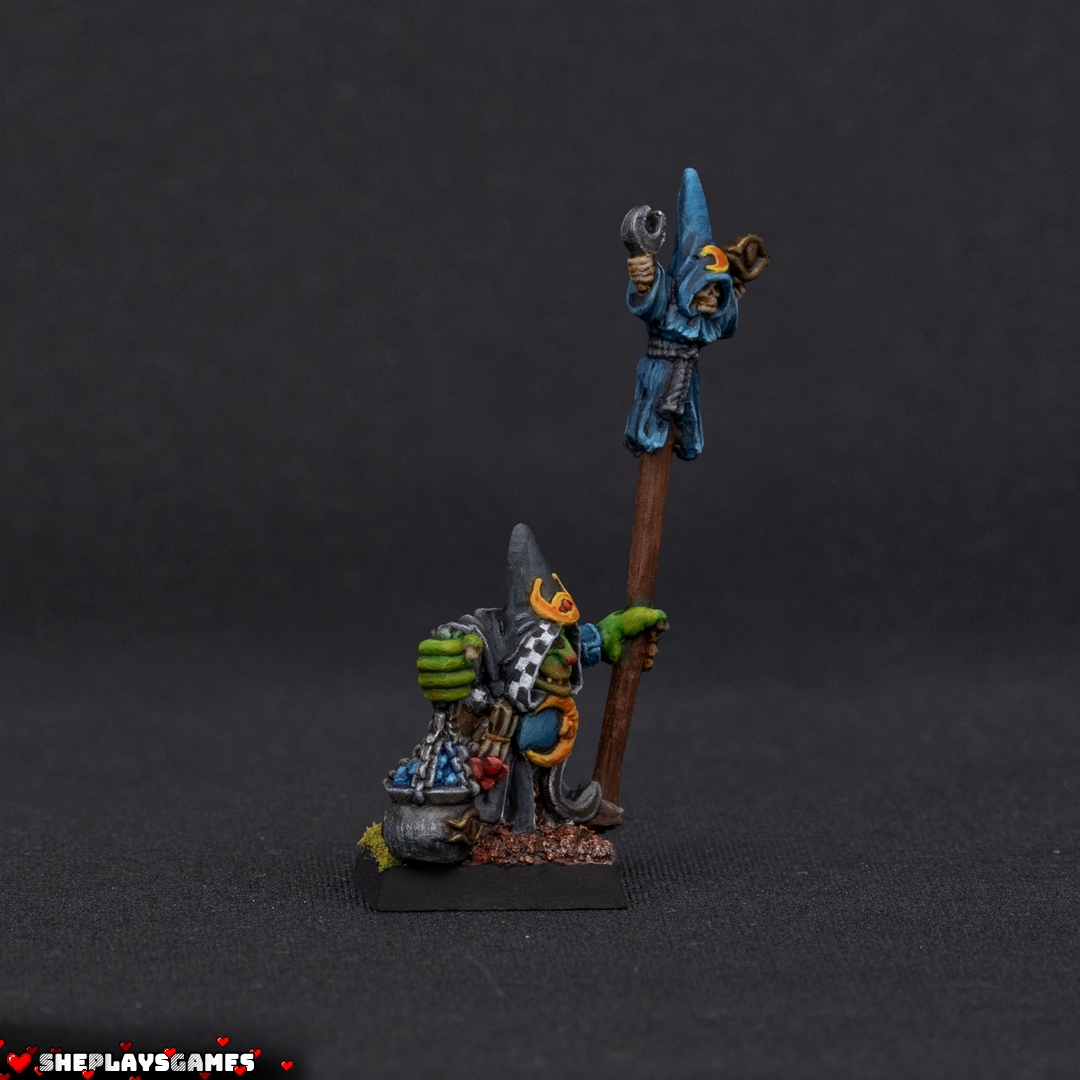 Orcs and Goblins | Night Goblin Shaman | Warhammer Fantasy | Greenskinz | Oldhammer Miniatures