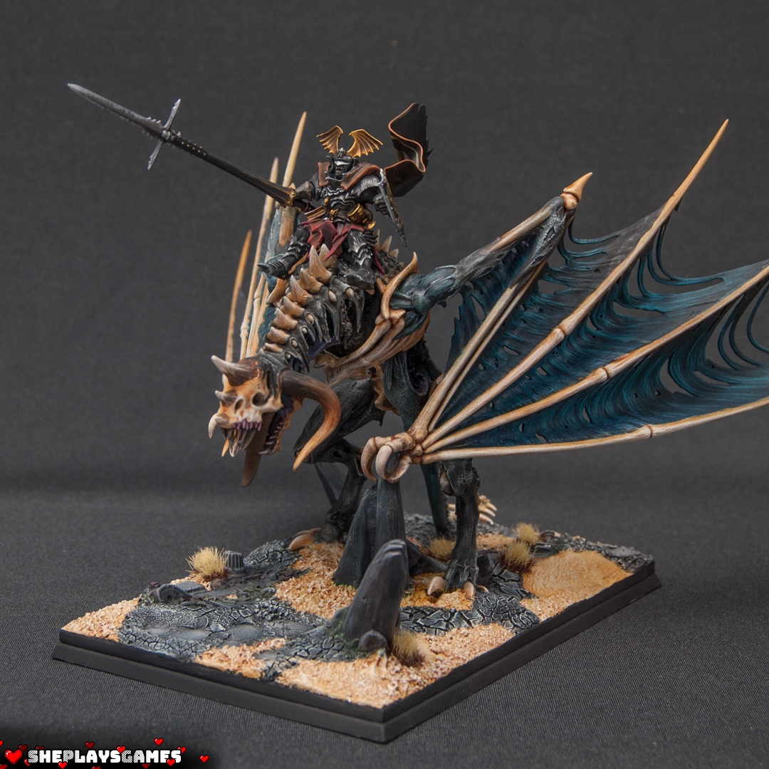 Commission | Zombie Dragon | Vampire Counts | Soulblight Gravelords | Games Workshop | Warhammer the Old World | Undead | Warhammer Fantasy 