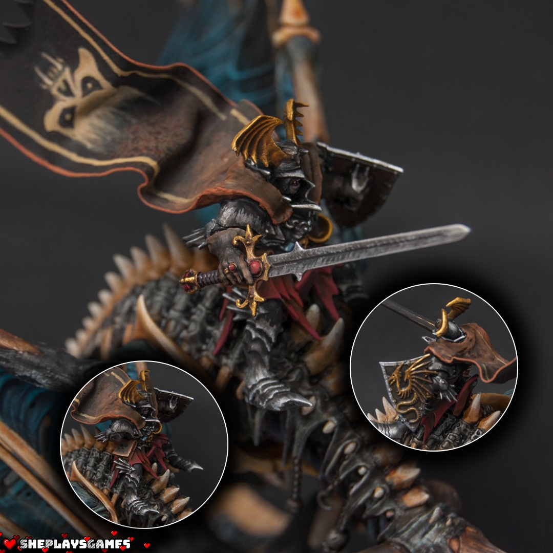 Commission | Zombie Dragon | Vampire Counts | Soulblight Gravelords | Games Workshop | Warhammer the Old World | Undead | Warhammer Fantasy 