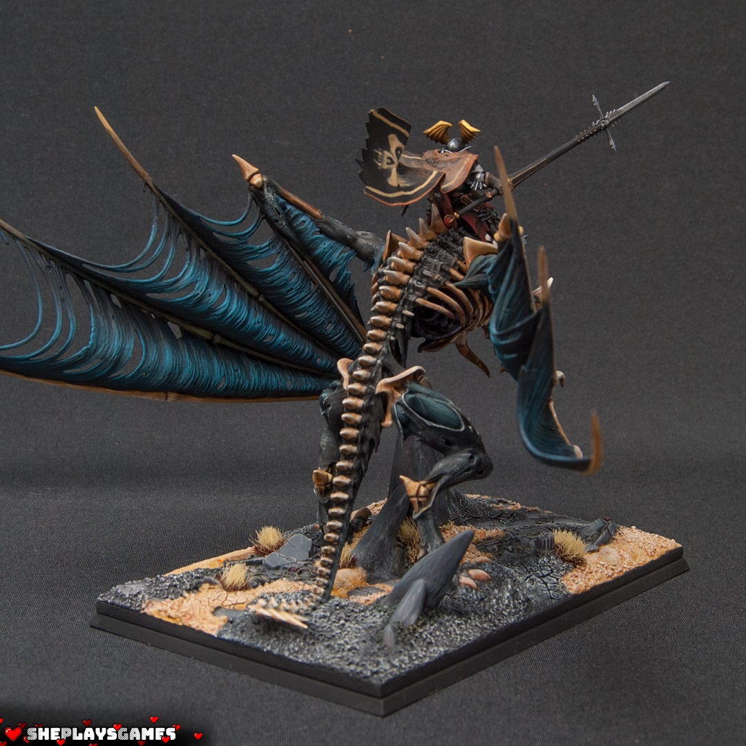 Commission | Zombie Dragon | Vampire Counts | Soulblight Gravelords | Games Workshop | Warhammer the Old World | Undead | Warhammer Fantasy 