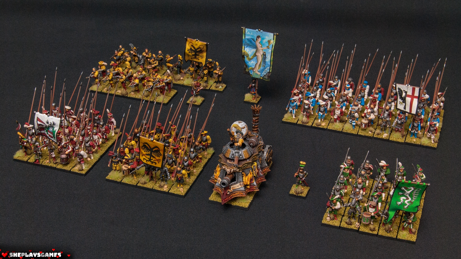 Commission | Landsknecht | Pike & Shotte | Warlord Games | Historical Wargame | Empire | Sigmar | Warhammer | The Old World | The 9th Age 