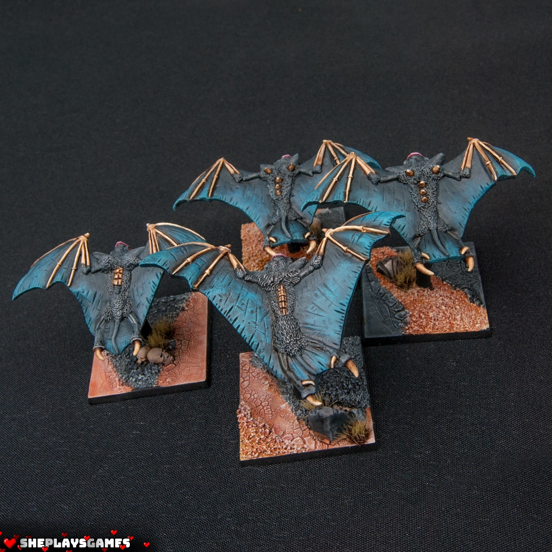 Commission | Fell Bats | Vampire Counts | Soulblight Gravelords | Games Workshop | Warhammer the Old World | Undead | Warhammer Fantasy 