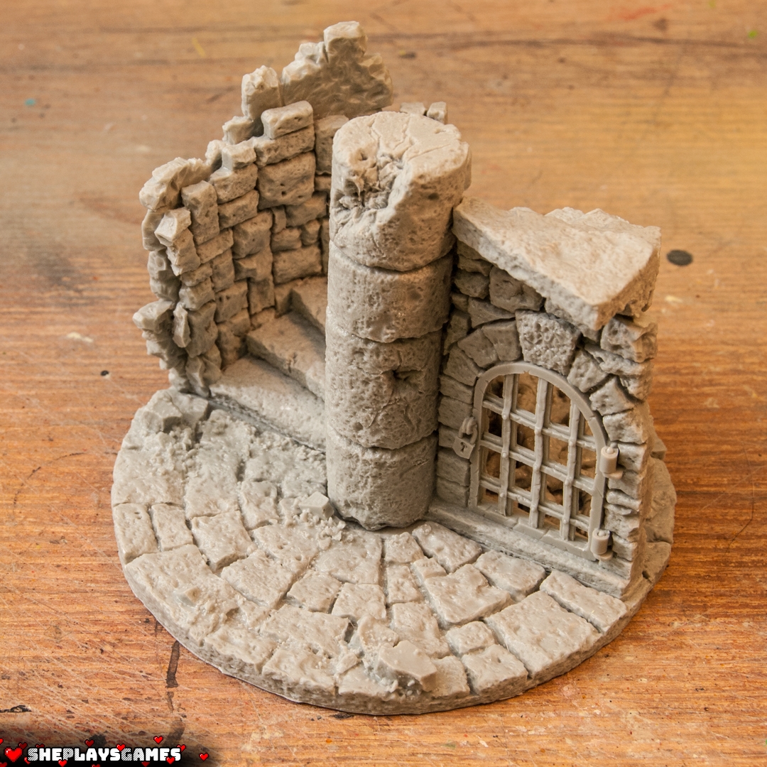 Scenic Base | Tower | Prison Tower | Tutorial | Work in Progress | Fantasy Terrain| Warhammer the Old World